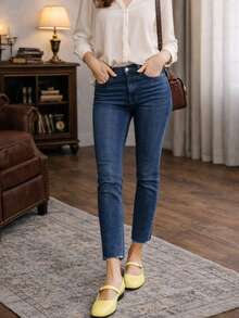 女士时尚方头一脚蹬黑色鞋，休闲办公百搭平底鞋，适合春夏户外，高端优质芭蕾平底鞋，适合派对/婚礼，红色