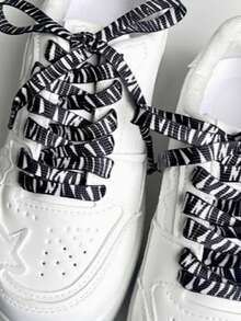 2-Pack Animal Print Shoelace Set - Leopard, Thin Flat Leopard Print Shoelaces, Vibrant Shoe Laces For Fun, Cool Design,Perfect For Low Top Canvas Shoes, Sneakers, And Casual Shoes - Unisex Sports Laces For Men And Women Couples Matching Accessory,Leopard Print Shoelaces - Multicolor - View 8