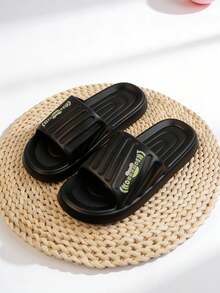 2026 New EVA Couple Lightweight Home Shoes, Durable And Simple EVA Slippers, Unisex Slippers - Black - View 4