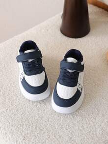 1 Pair Kids Soft Sole Sneakers, Suitable For Boys And Girls, Spring/Summer - Royal Blue - View 4