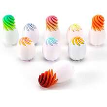 3D Printed Easter Egg Decompression Shell Twist Toy, Easter Egg Puzzle - Multicolor - View 1