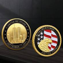 European And American Fashionable Creative Metal Coins Challenge Coins Decision Coins Replica Gift Collection Birthday Gifts Creative Toys Hobby Collection Party Supplies - Vàng - Xem 3