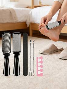 23pcs Manicure & Pedicure Tools Set, Includes Foot File, Callus Remover, Nail Care Accessories - Multicolor - View 3