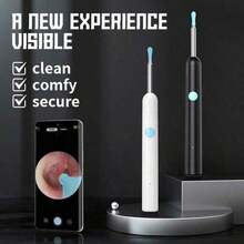 Visual Ear Pick, Smart Ultra-High-Definition Endoscope, Wireless Ear Cleaning Tool With Light - 白色(標準) - 查看 6