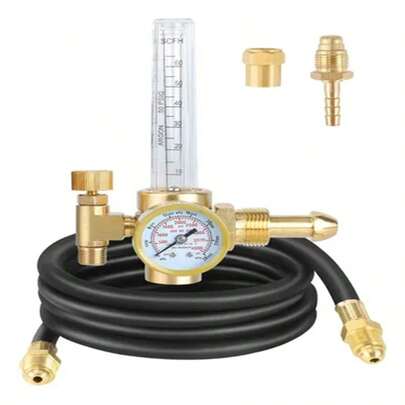 Regulador Con Flujómetro Para Gas Argón Co2 4000 Psi