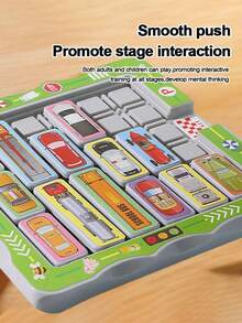 Juego de Escape de Laberinto de Coche para Niños, Rompecabezas de Escape de Carreras, Entrenamiento Mental, Interacción Padre-Hijo, Adecuado para Niños y Niñas de 3 a 12 Años, Regalo de Cumpleaños - Multicolor - Ver 10