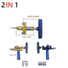 1件装手动玻璃瓷砖切割工具，专业金刚石刀片玻璃切割器，适用于窗户工艺，便携式手动瓷砖切割器，金刚石玻璃切割器套装，用于切割玻璃和瓷砖 - 開界器套裝 - 查看 3
