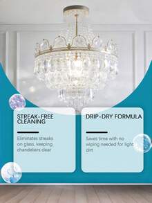 吊灯清洁喷雾，适用于清洁日常照明灯具表面的灰尘和油脂，清洁吊灯、水晶吊灯等。 - 彩色 - 查看 4