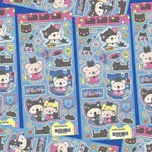 Cute Cartoon Bear Club Stickers, Suitable For Phone Cases, Scrapbooking, DIY Crafts - Multicolor - View 8