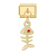 1件金色吊坠模块化DIY手链，包含海星、贝壳、海豚、海龟等海贝元素，都市休闲风格，万圣节和圣诞节必备单品，秋季色调，本土风情，实用时尚，圣诞风格，迷人设计，不锈钢饰品，圣诞装饰，秋季办公室穿搭，派对穿搭指南，圣诞礼物，圣诞家居装饰，优雅黑色风格，复古夏季，优雅服饰 - M291763 M292608 - 查看 13