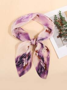 1 chiếc khăn choàng nữ màu trơn nhăn 90cm, khăn bandana & khăn vuông, phụ kiện tóc, băng đô, khăn trùm đầu, phụ kiện thời trang, áo abaya, thích hợp cho bãi biển, kỳ nghỉ và cuộc sống hàng ngày, giúp tôn lên phong cách của bạn. - Nhiều màu - Xem 2