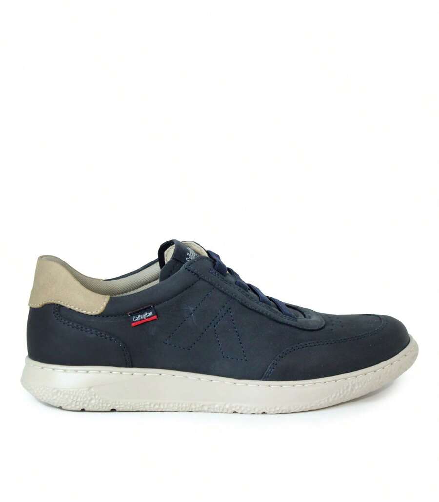 ZAPATO DE PIEL CON ELÁSTICOS CALLAGHAN SAND USED 61805 MARINO - Blu Navy - Visualizzare 1