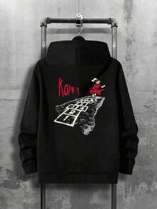 Men Outdoor Hoodies & Sweatshirts - Black - View 7