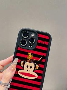 Legal Permission Of Paul Frank Step Following From The Inner Eye, Mouth Monkey Turnkey Prevent And Protect The Camera And Fit The New Xr/Xs Max/IPhone13/14/15/16/17 Pro Max Bumpers - 彩色 - 查看 5
