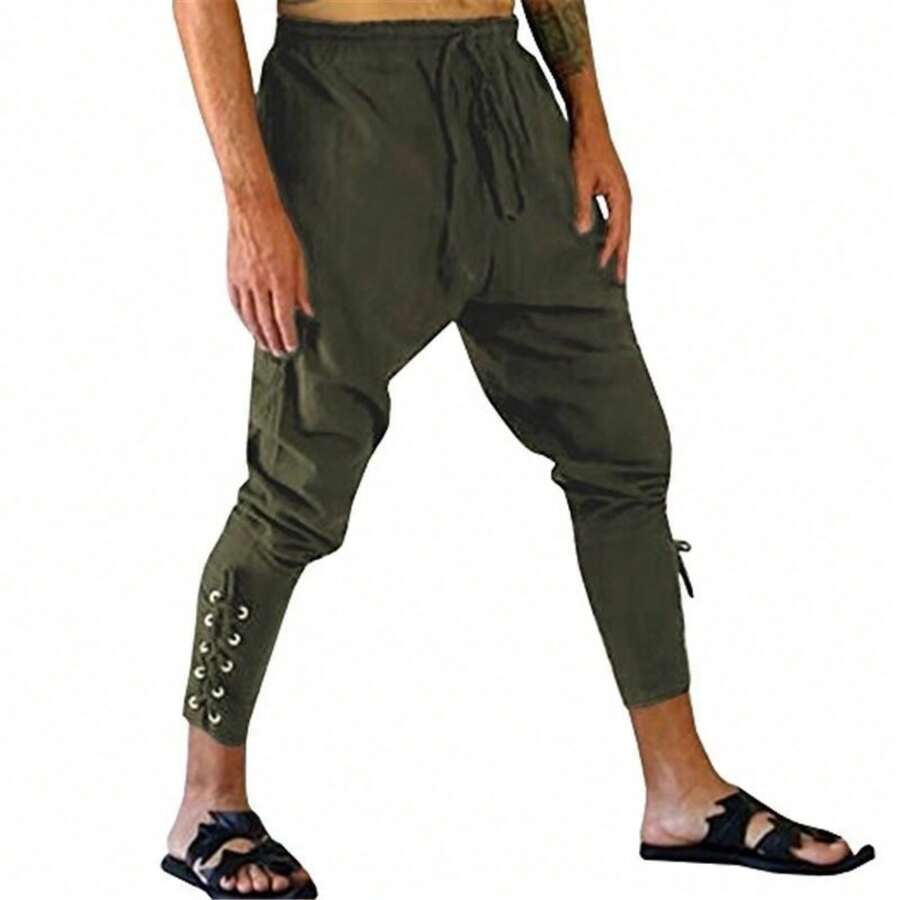 Men Cosplay Clothing - Army Green - View 1