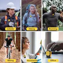 Altavoz Bluetooth altavoz portátil resistente al agua con clip para sitio de trabajo profenal hasta 30 horas de tiempo de reproducción micrófono integrado para música manos libres/llamadas - como en la foto - Ver 5