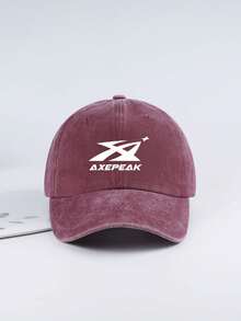 2025 New Milano Italian Print Baseball Cap, Vintage Washed Classic Fashion Soft Top Sun Hat, Breathable Foldable Suitable For Spring/Summer, Adjustable Size, Ideal Father's Day Gift - AXEPEAK - View 24