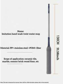 Ramadan Cleaning Mop 2025 New Self-Wringing 360° Rotation Hands-Free Mop For Home - Multicolor - View 8