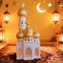 Teenage Holiday Decorations And Toys, Holiday Toys, Generic Middle Eastern Castle Tower Design, Eid Decorations And Toys Without Religious Elements, Holiday Gift Decorations And Toys - Castle - View 2