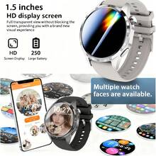 This Smart Watch Features A 1.5-Inch Screen And A 250mAh Battery, Providing Message Notifications, Music Control, Calendar And Multiple Sports Modes. It Is An Excellent Gift Choice For Valentine's Day, Christmas And Birthdays. - Multicolor - View 8