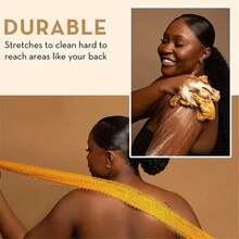 1pc Vibrant Exfoliating Mesh Sponge - Energizing Mesh Bath Scrubber, Deep Cleansing And Smoothing For Shower Use - Multicolor - View 10