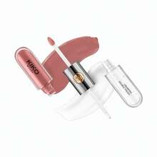KIKO MILANO – Lápiz labial líquido de doble toque ilimitado con acabado mate o brillo labial | Maquillaje sin crueldad | Pintalabios de maquillaje profesional - 103 Rosa Natural - Ver 4
