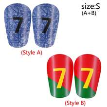 1 Pair Adult Mini Football Player Number Print Football Shin Guards, Thick Protective Insert Pad Leg Sleeve - Multicolor - View 17