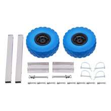 Stainless Launching Wheels Inflatable Boat Transom Wheel Fold Dinghy Rear Wheel - 1 - View 7