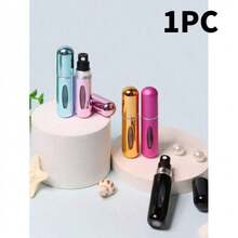 1PC Travel Perfume Bottle Refillable Portable Mini Spray Bottle Women's Mouth Perfume Spray Bottle 5ml Portable Spray Bottle Travel Spray Bottle Small Spray Bottle Small Travel Spray Bottle - 1PC-隨機顏色 - 查看 2