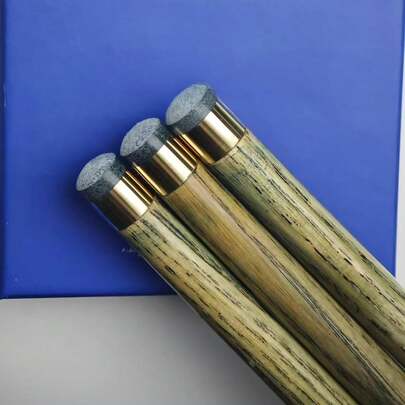 3 Pieces 11mm Billiard Cue Tips, Professional Snooker And American Pool Stick Tips, High-Quality Cowhide Material, 11mm Billiard Cue Tip, Handmade Tip, Have An Arc Shape