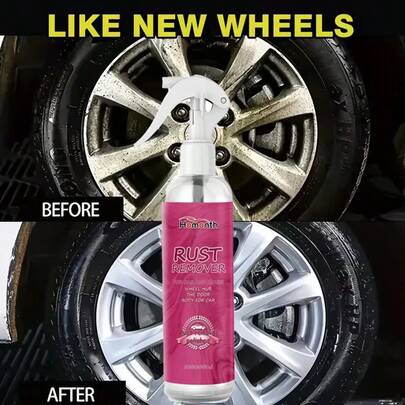 Rostentferner für Kraftfahrzeuge Mehrzweck-Rostentferner für Autoreifen, Griffe und Teile Reinigt und entfernt Rostflecken