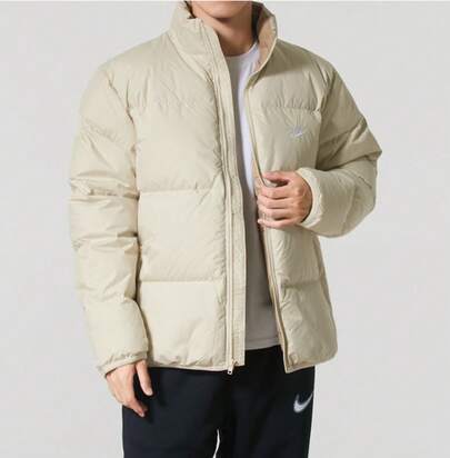Nike Men's Casual Warm Stand Collar Down Jacket