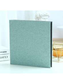 11x10.6 Inch Magnetic Photo Album, 40 White Pages, Self-Adhesive, With Metal Pen - Suitable As Gift For Family Gatherings And Weddings - Multicolor - View 8