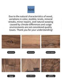 1pc Wooden Cooking Spatula For Pizza, Pastry, Salad, Mixing - Brown - View 6