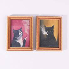 1pc Wooden Photo Frame Refrigerator Magnet, Suitable For Home, Office, Study Room Refrigerator Decoration - Refrigerator Magnet - Multicolor - View 41