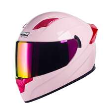 Crown Racing Full Face Motorcycle Helmets Motorbike Street Bike Helmet For Men And Womens DOT Approved Purple Motorcycle Helmet - Pink - View 10