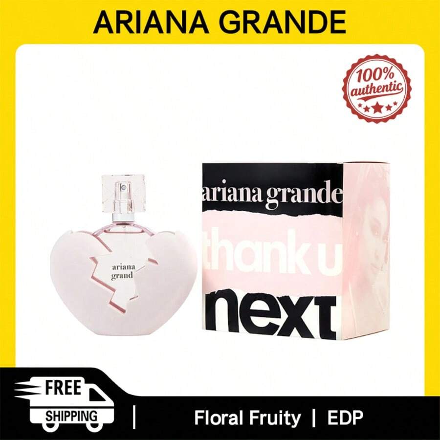 Ariana Grande Thank U Next Women Eau De Parfum Spray 100ml Floral And Fruity Fragrance Women's Perfume Authentic Original Long-Lasting Scent - 花果香調 - 查看 1
