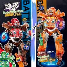 2026 New Creative Transforming Soda Machine Mecha Warrior Soda Drink Robot Prank Model, Perfect Gift For Birthday, Holiday, Valentine's Day, Collection, Easter, Children's Day, Back To School, Prank Game - Multicolor - View 5