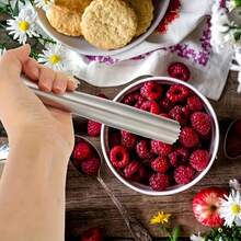 8.9-Inch Premium Stainless Steel Cocktail Muddler And 10.2-Inch Long-Handle Bar Mixing Spoon, Home Bar Tool Set, Bar Accessories Tools, Suitable For Mojito Juice Drink - Multicolor - View 6