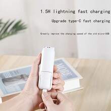 3-In-1 Handheld Mini USB Rechargeable Fan With Power Bank & Flashlight, Portable Pocket Design For Travel, 1200mAh Battery Capacity - Multicolor - View 8
