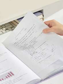 Túi đựng hồ sơ nhiều lớp trong suốt khổ A4, dùng để sắp xếp tài liệu cho học sinh/văn phòng, đựng hợp đồng/bản nhạc. - Nhiều màu - Xem 5