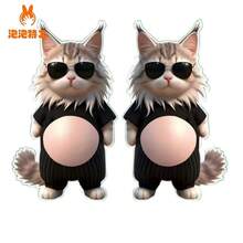 Wall Stickers - Eyes Cat - View 2