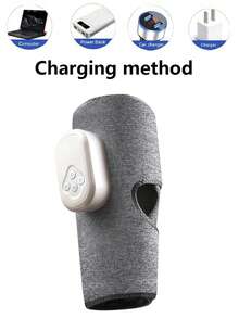 Leg Massager With Air Compression, Heating, And Massage For Calf And Leg Joint, Electric Leg Massager With Heating Pad, Rechargeable Leg Compression Massager To Improve Blood Circulation, Heating Knee Brace, Gift For Parents - Multicolor - View 2