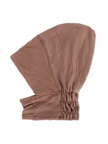 Elastic Solid Color Inner Cap Turban Head Wraps, Casual Underscarf Simple Hijab Bonnet Chemo Hats For Women - Color - View 9