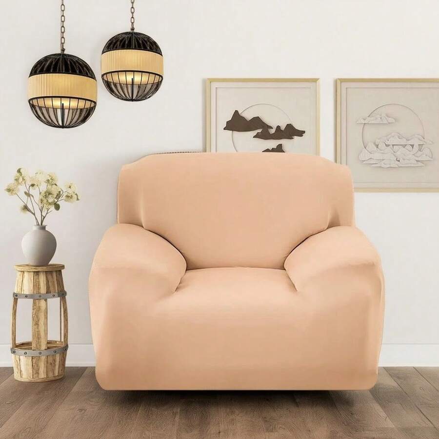 Elastic Stretch Sofa Slipcover - Furniture Protection Cover - Multicolor - View 1