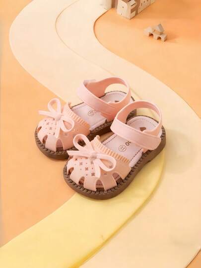Sandalias versátiles de niña de estilo coreano de verano, con suela cómoda y suave