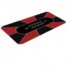 Texas Poker Mat, Poker Carpet, Premium Luxury Portable Poker Table Cover, Waterproof Poker Cloth - High-Temperature Heat Printing Poker Carpet, Noise Reduction, Anti-Slip, Anti-Fouling, Christmas Gift, Can Also Be Used As A Unique Mouse Pad - Multicolor - View 6