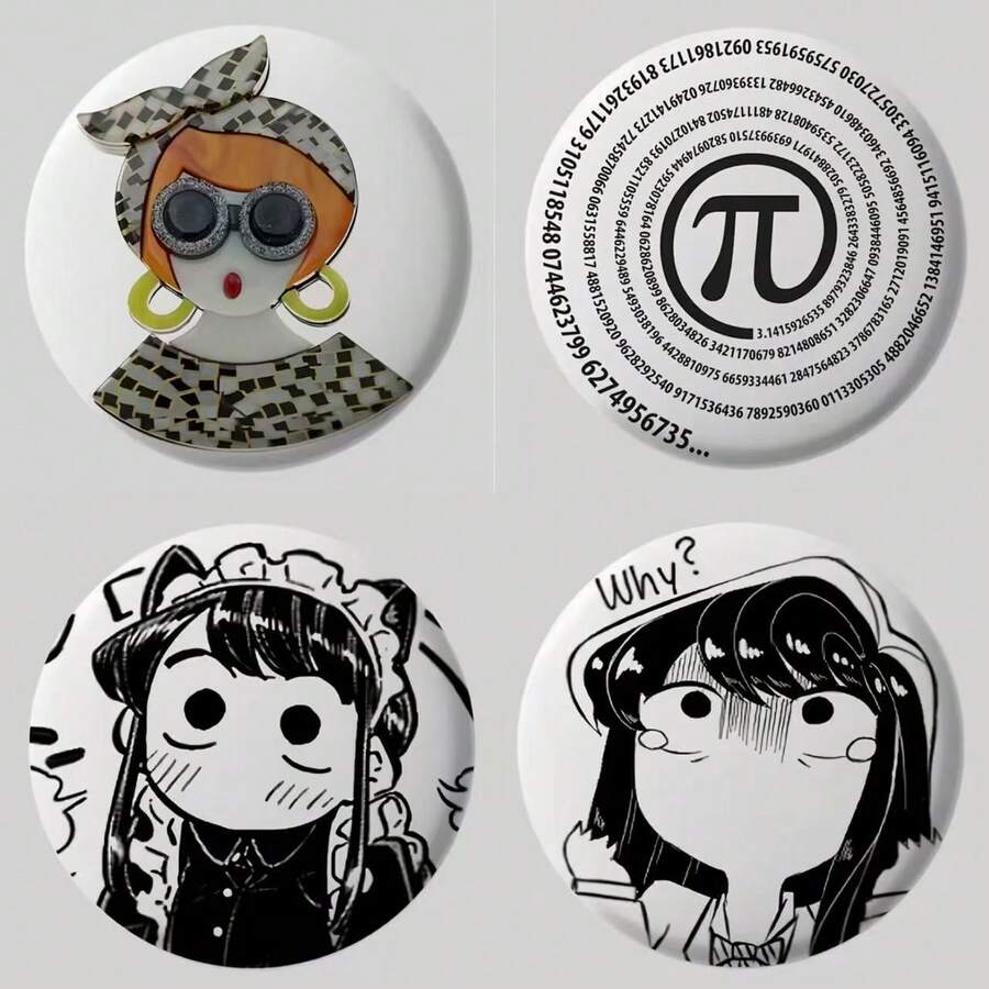 Interesting Pattern Badge Brooch, Women's Lapel Pin Brooch, Bag Pendant, Fashion Accessory, Fun Gift For Friends, Family, Teachers And Classmates