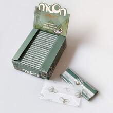 Giấy cuốn thuốc lá New MOON có hương vị, 40 tờ/gói, 78mm, nhiều hương vị trái cây, quà Giáng sinh, đồ dùng Giáng sinh, đồ dùng tiệc tùng, quà tặng bạn trai/bạn gái, quà Halloween, đồ dùng tiệc tùng, quà tặng độc đáo dành cho người lớn. - Nhiều màu - Xem 15
