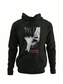 Men Outdoor Hoodies & Sweatshirts - Black - View 7